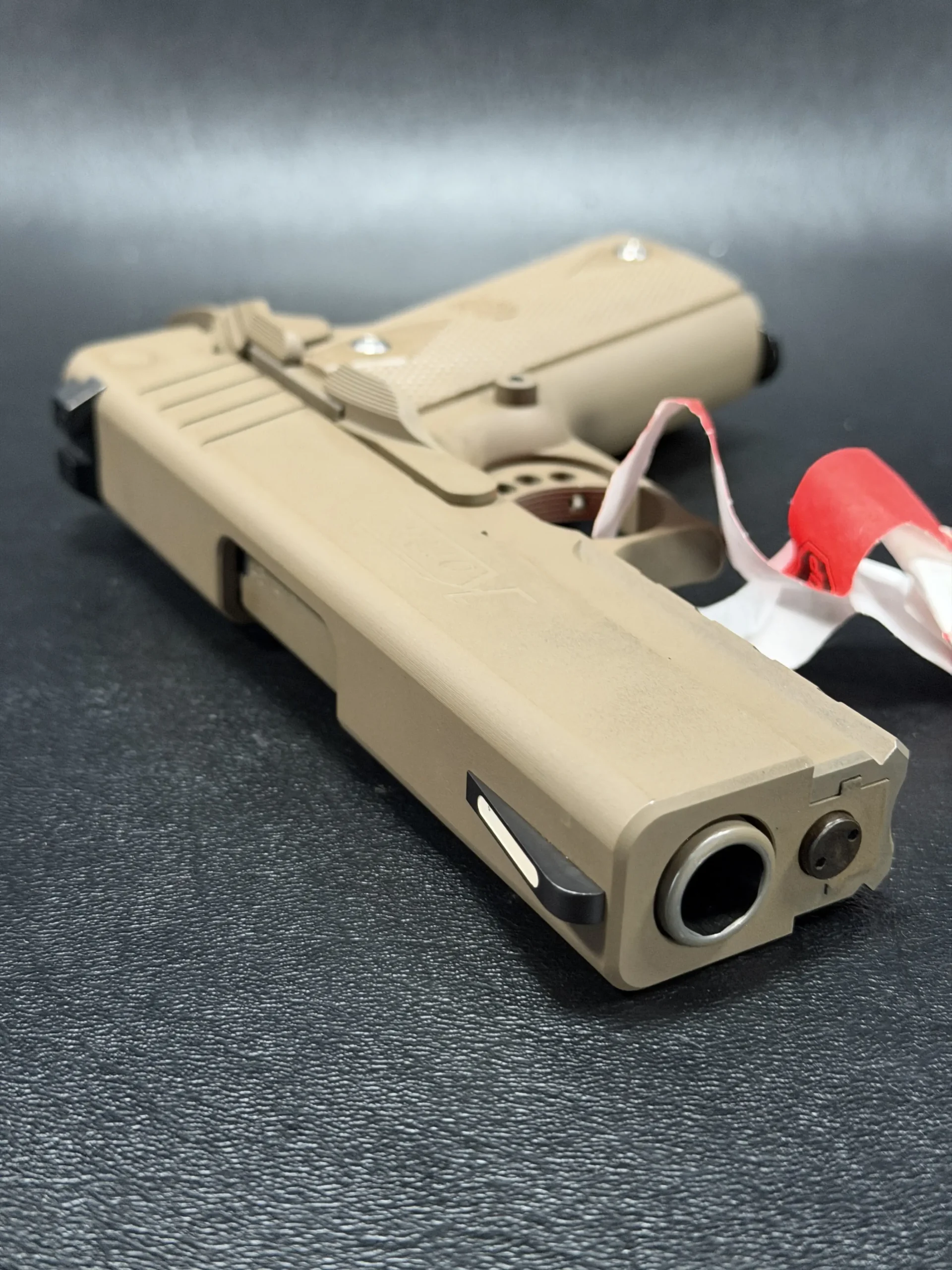 Korth PRS Tan Grip Detail