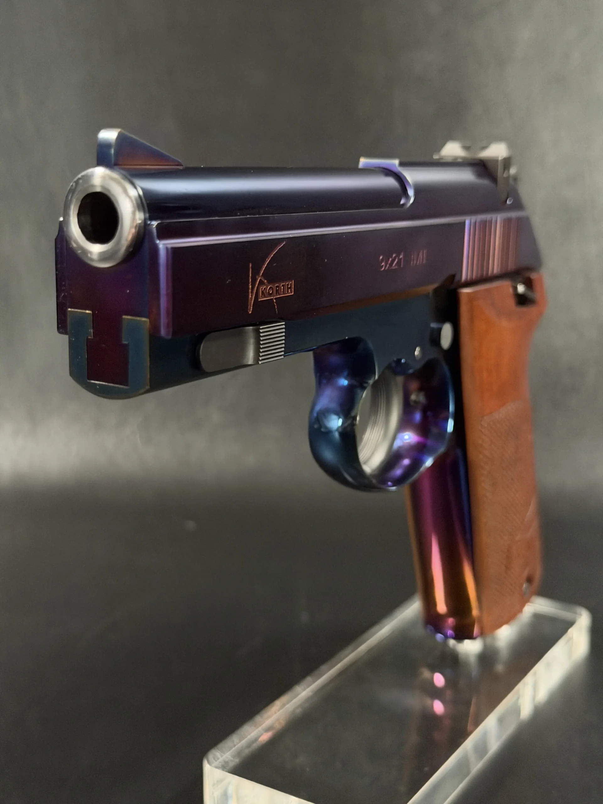 Korth Semi Auto Fine Wood Grips