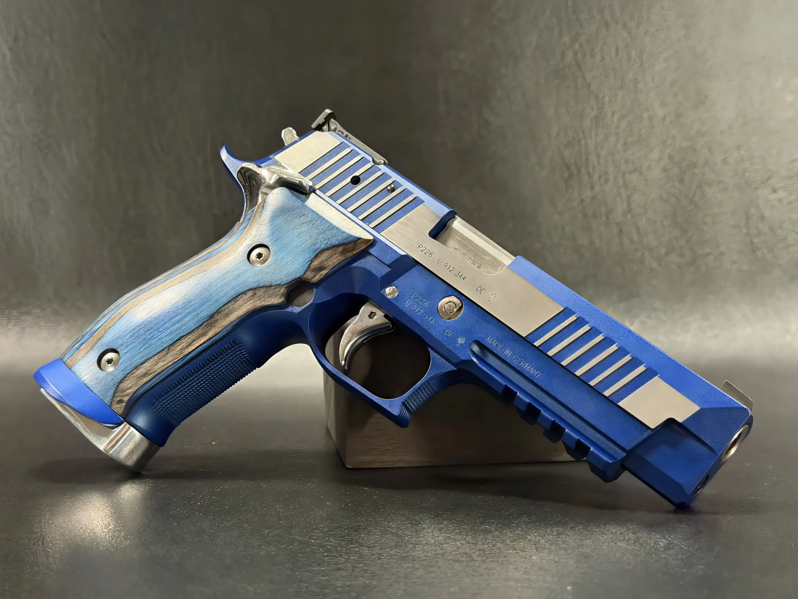 P226 X Five Blue Moon stainless accents