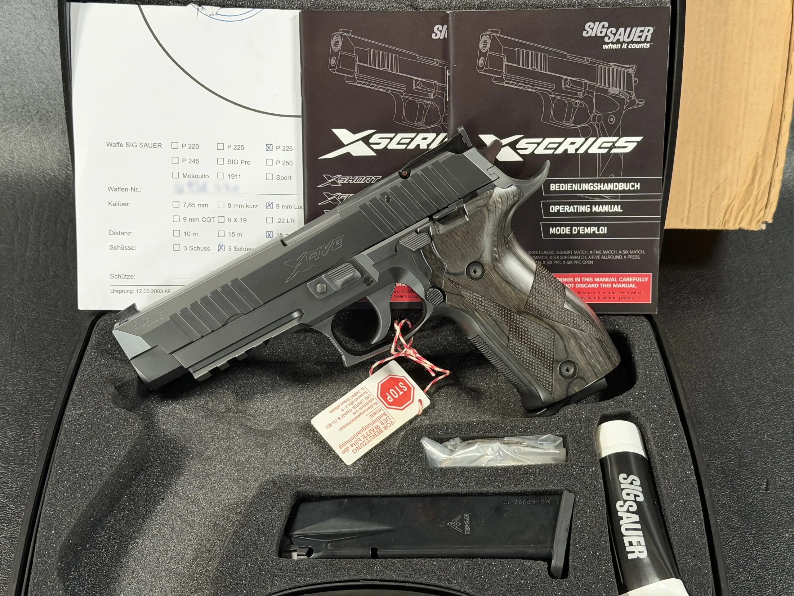 SIG Sauer P220 X Five Allround Black 9mm