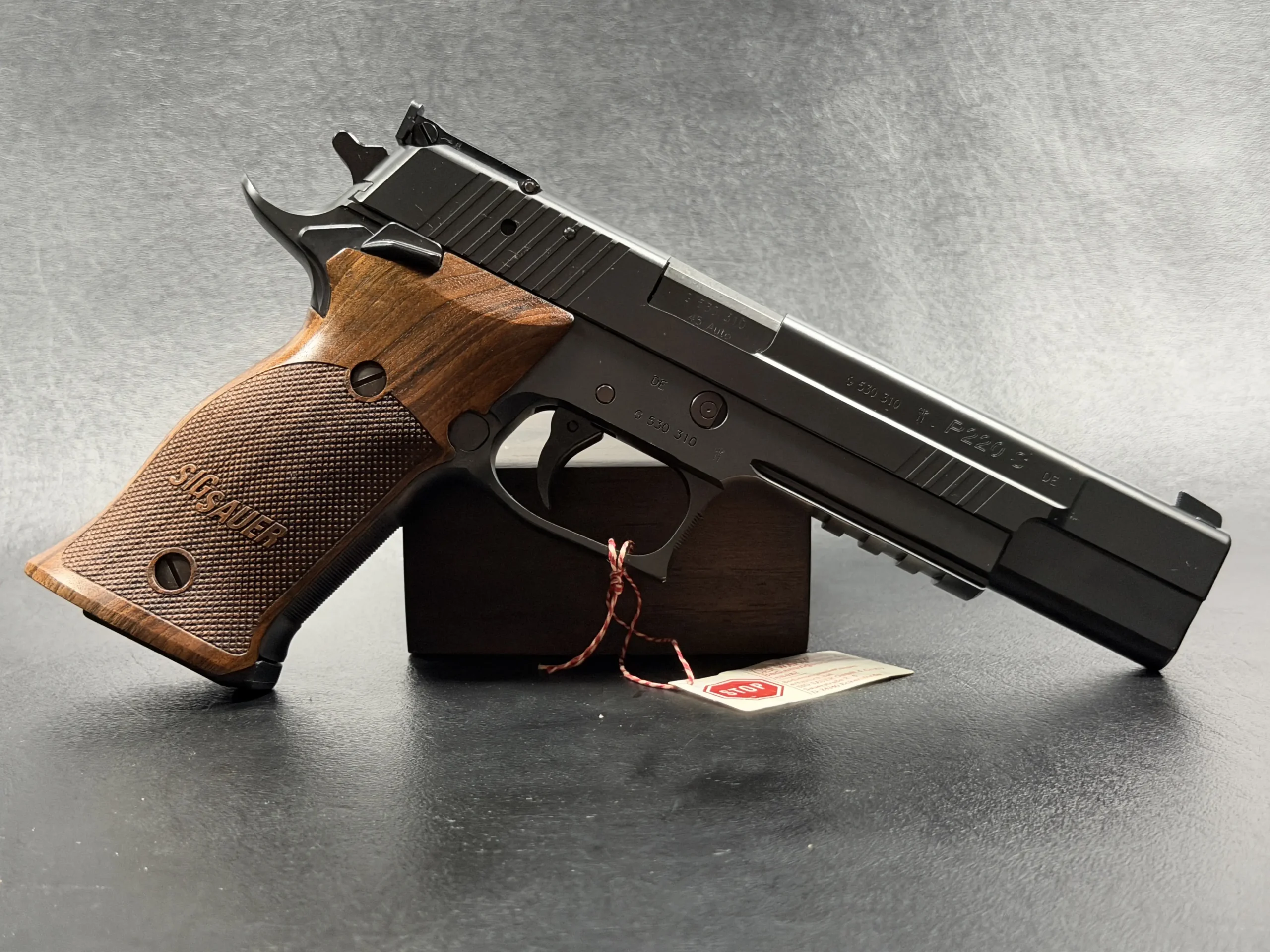 SIG Sauer P220 X Six Black right side profile