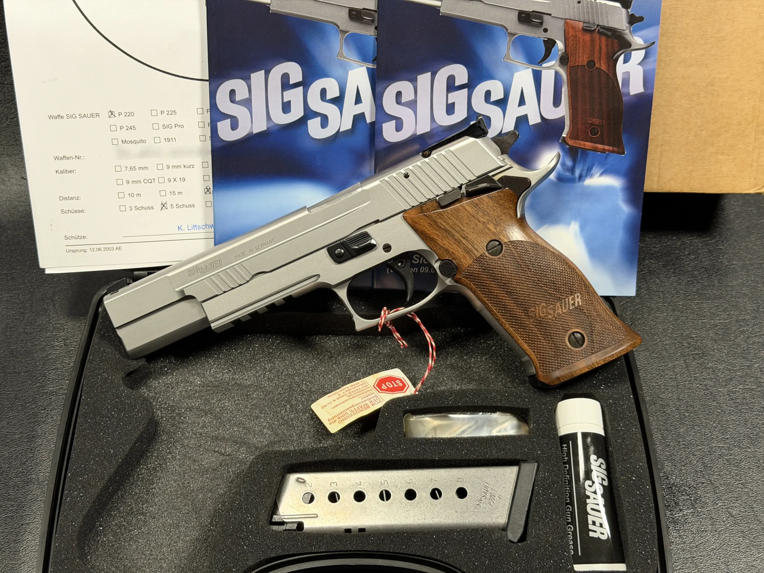 SIG Sauer P220 X Six Silver
