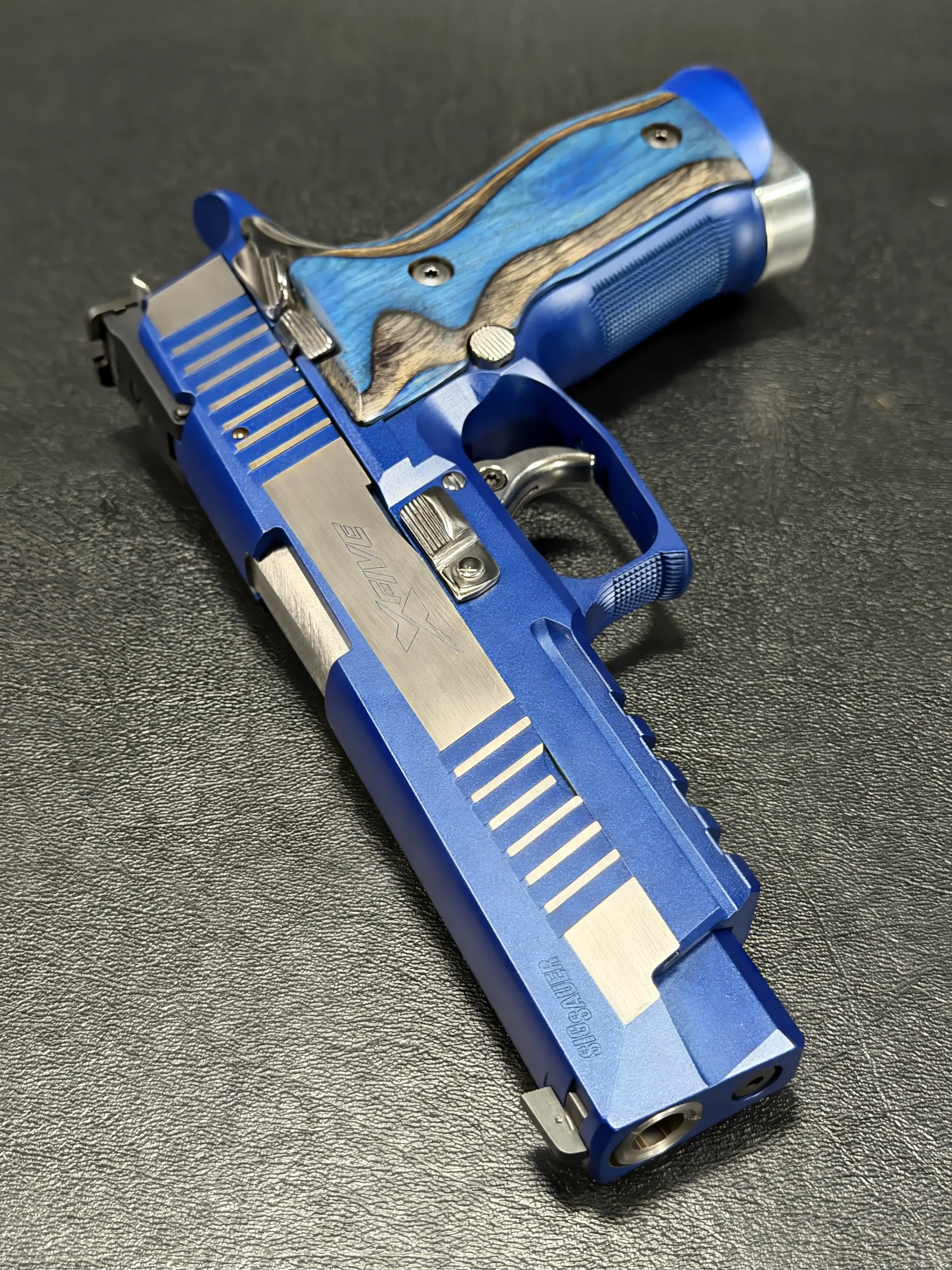 SIG Sauer P226 Blue Moon details
