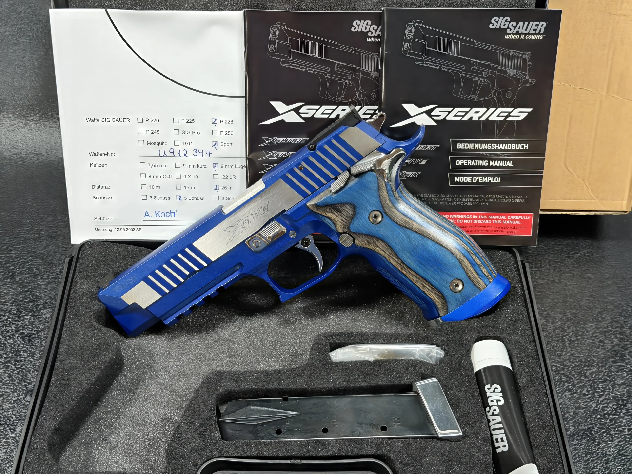 SIG Sauer P226 X Five Blue Moon Gen 2