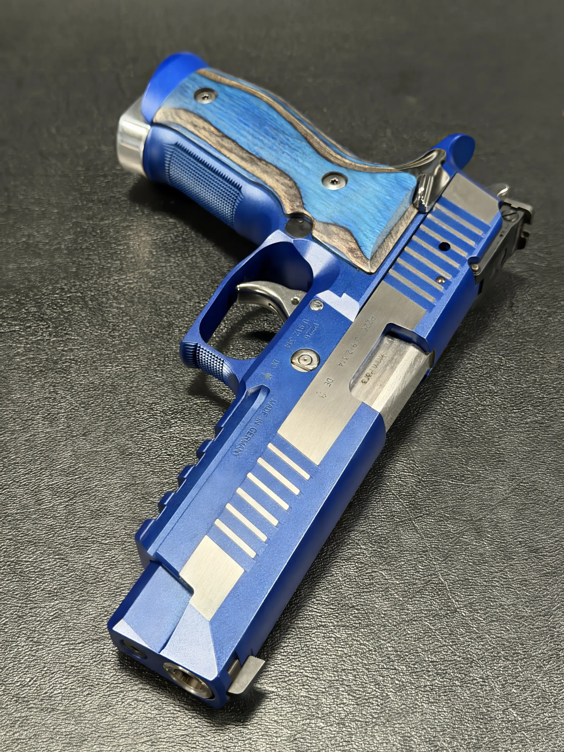 SIG X Five Blue Moon competition pistol