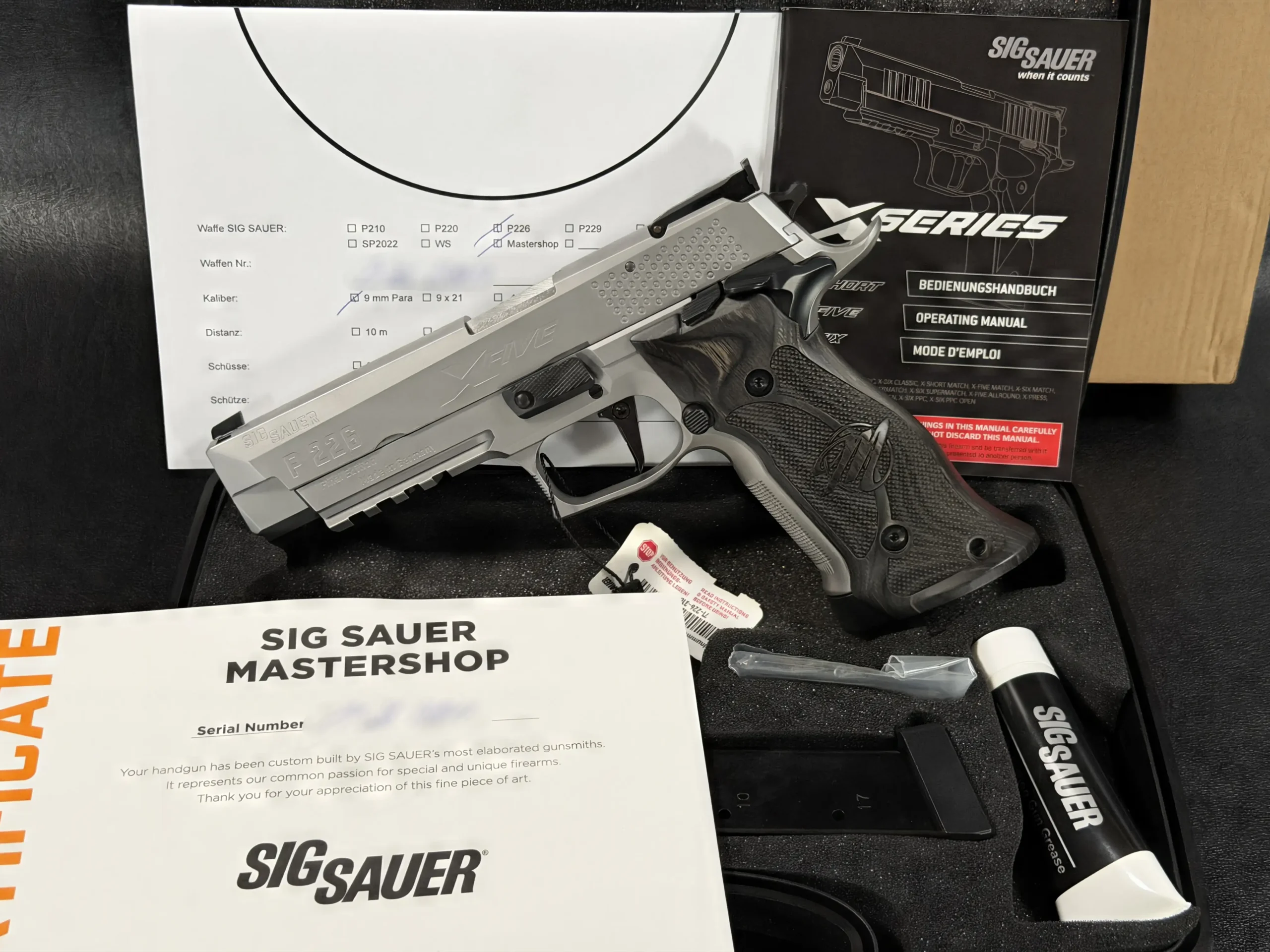 Sig Sauer P226 X Five Final Edition Silver