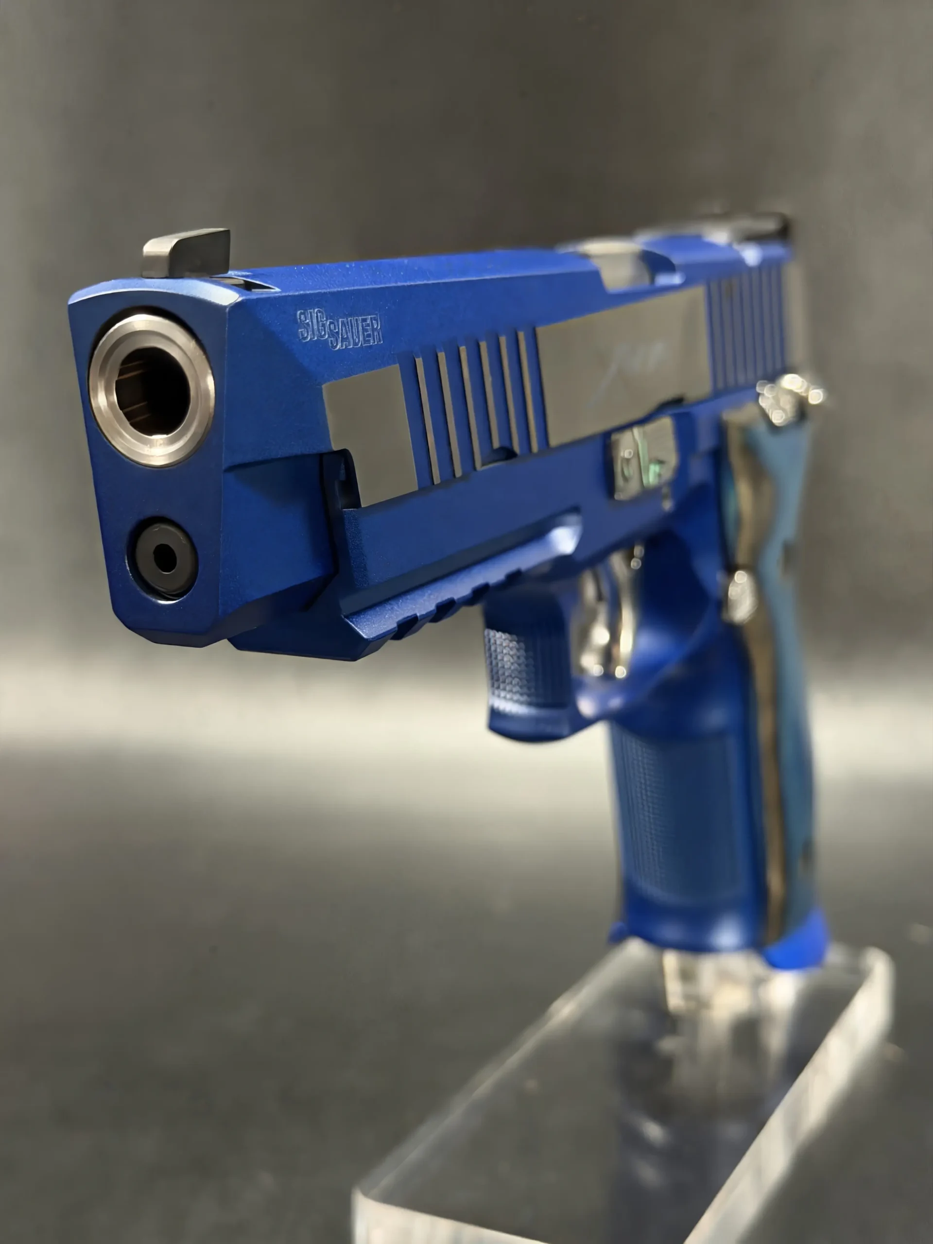 X Five Blue Moon Mastershop pistol