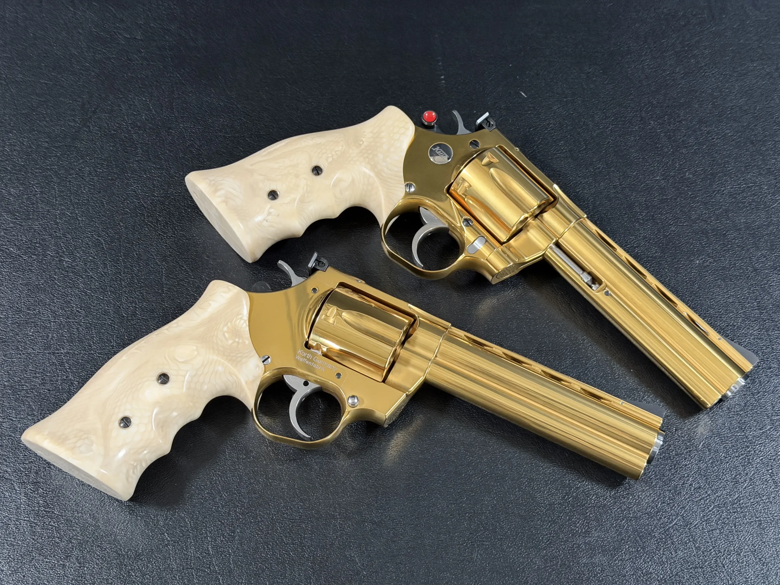 korth german gold revolvers