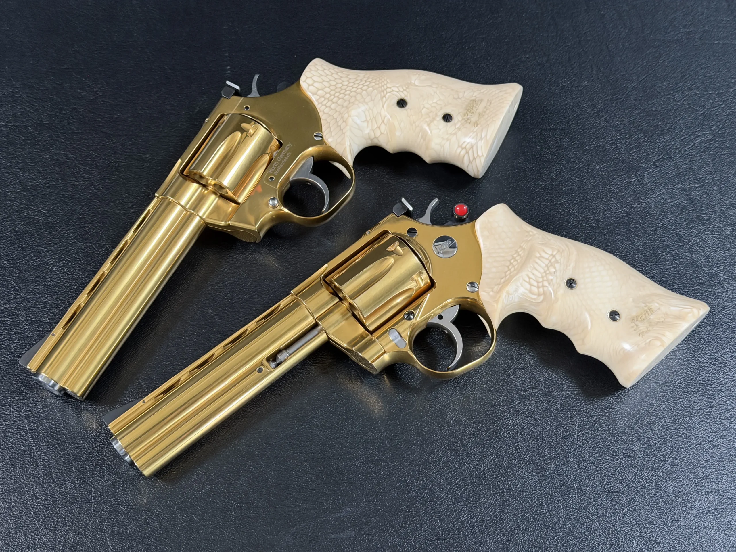 korth gold finish revolvers