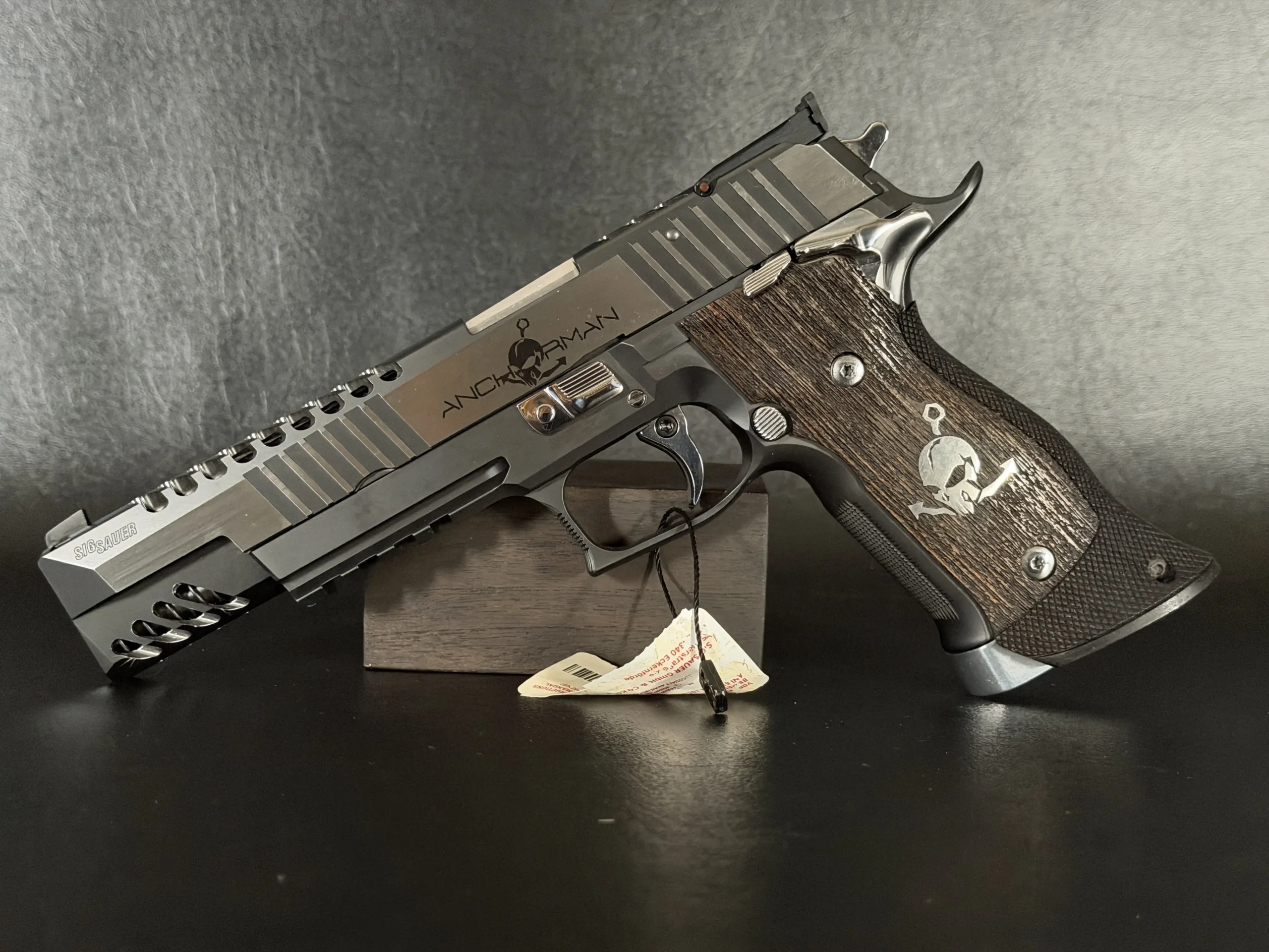 p226 x six anchorman skeleton pistol