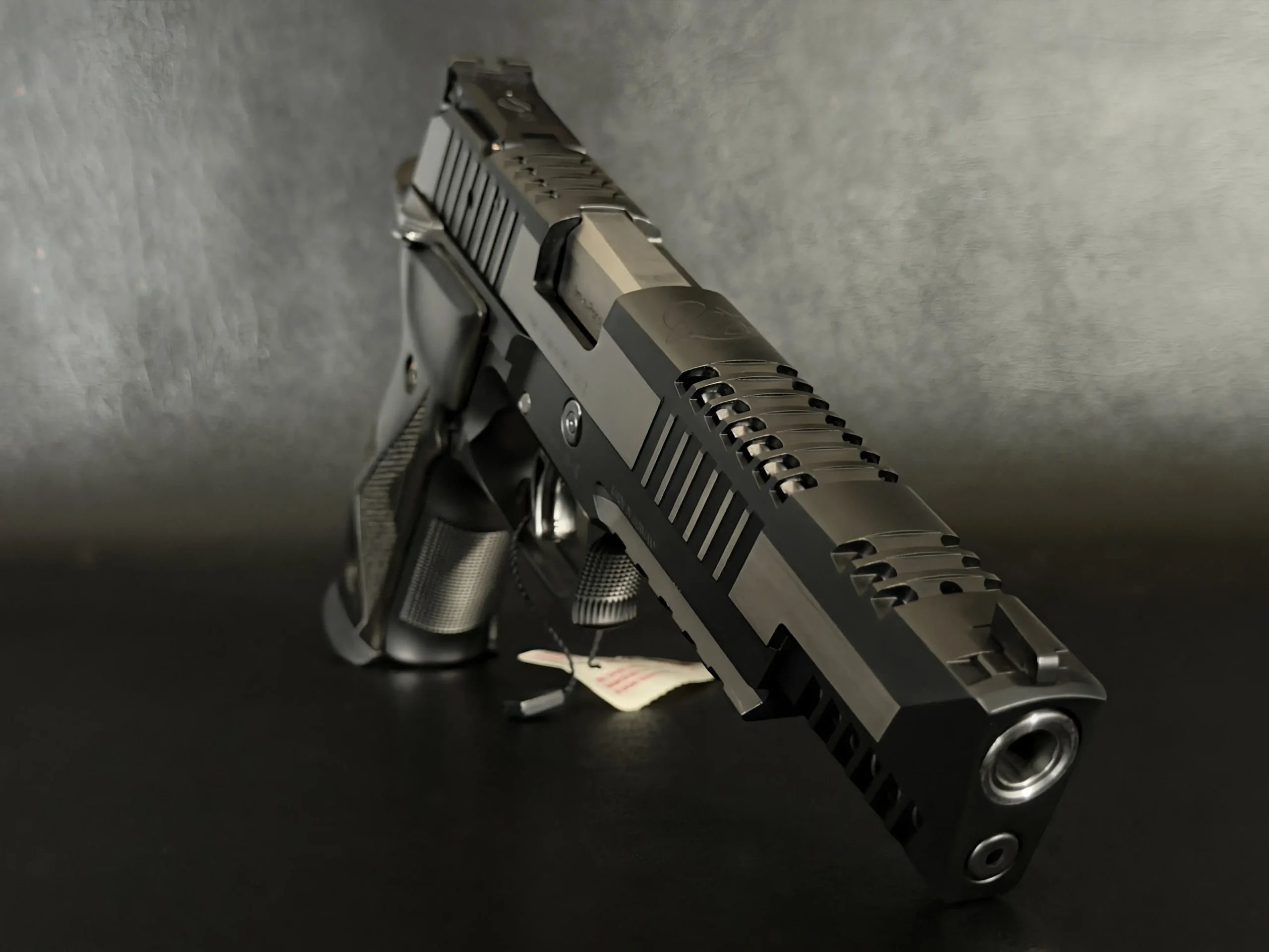 sig p226 black and white skeleton slide