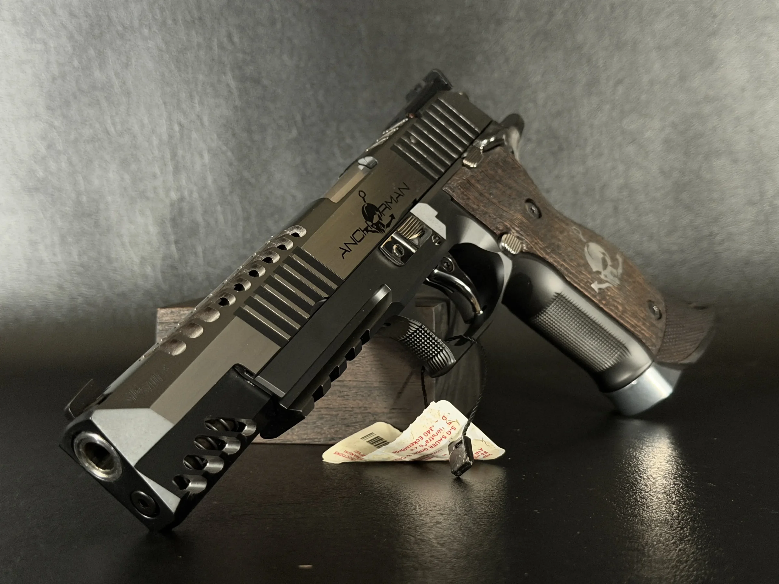 sig p226 x six anchorman skeleton