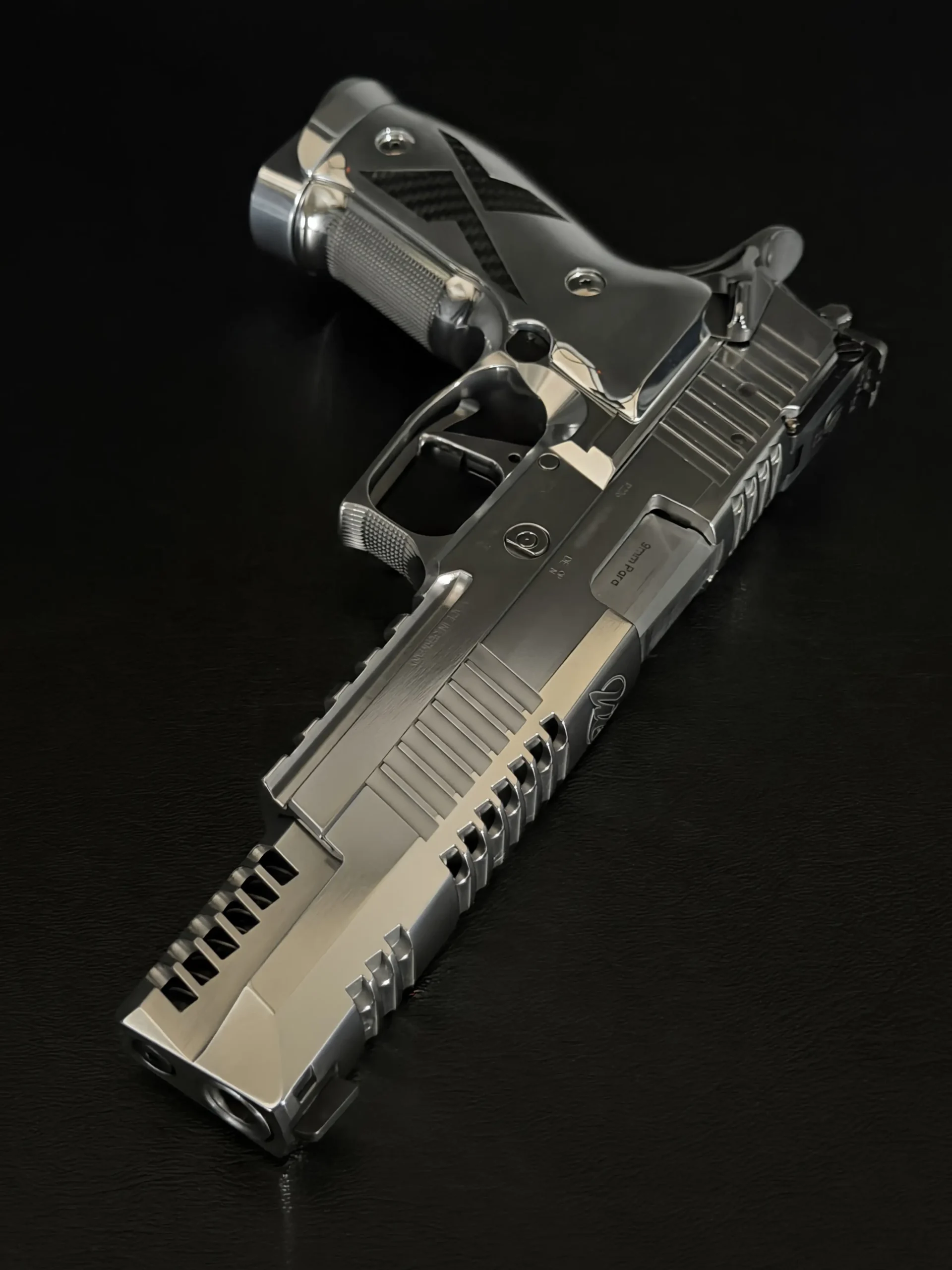 sig supermatch p226 chrome carbon variant