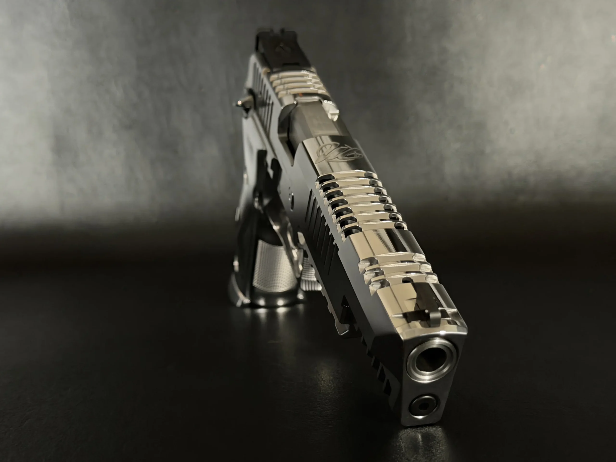 sig x six chrome carbon competition pistol