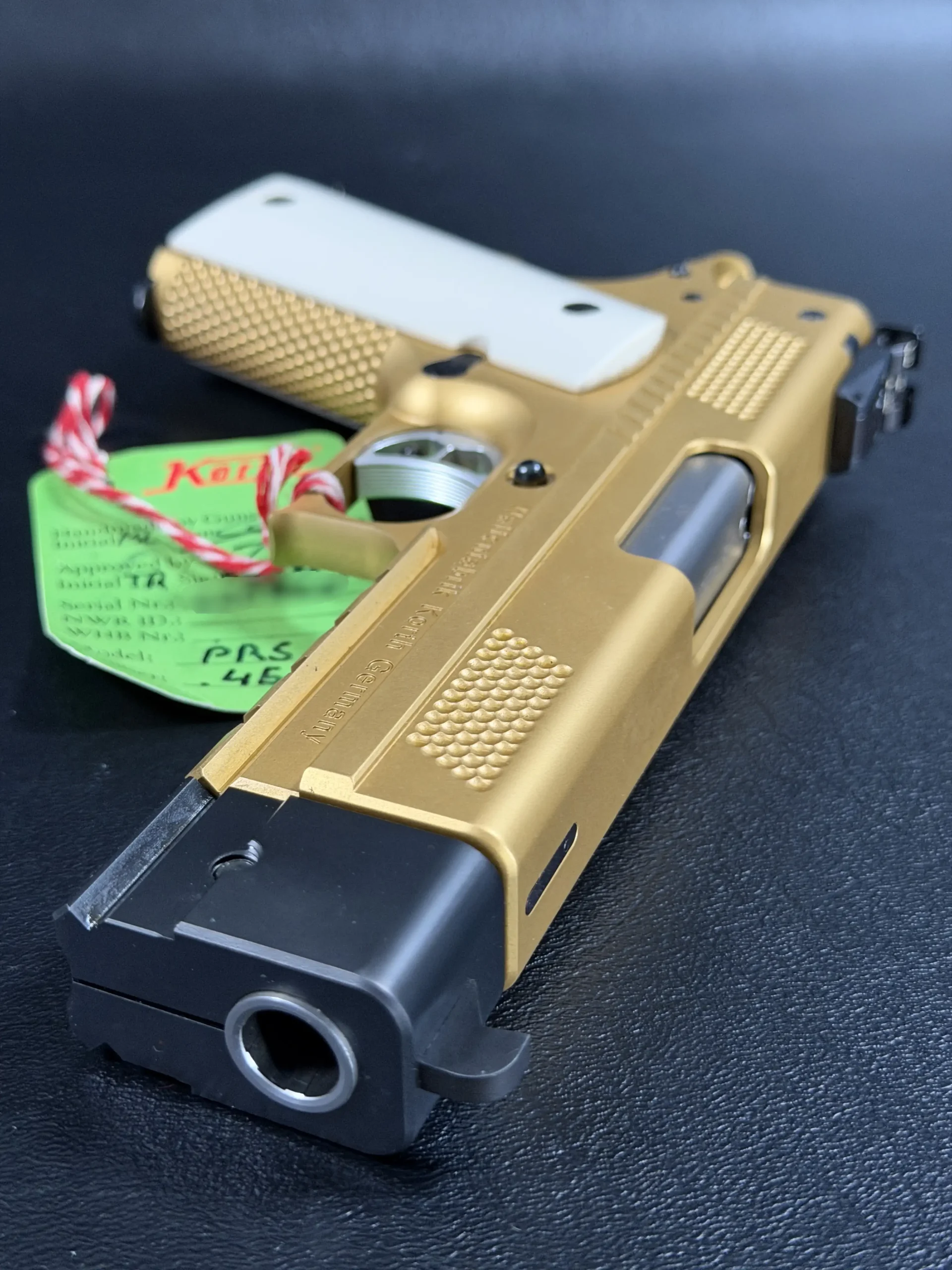 Korth PRS Gold Semi Auto Collector Grade
