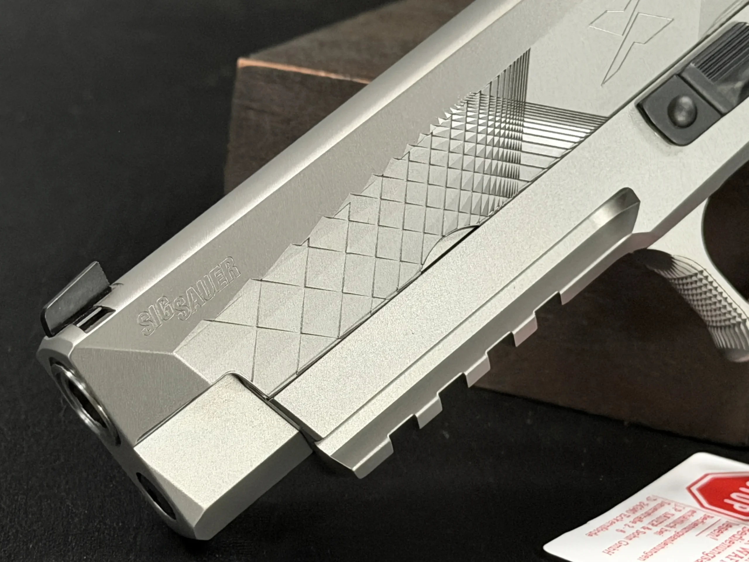 Prototype SIG P226 X Five Geometric Slide Detail