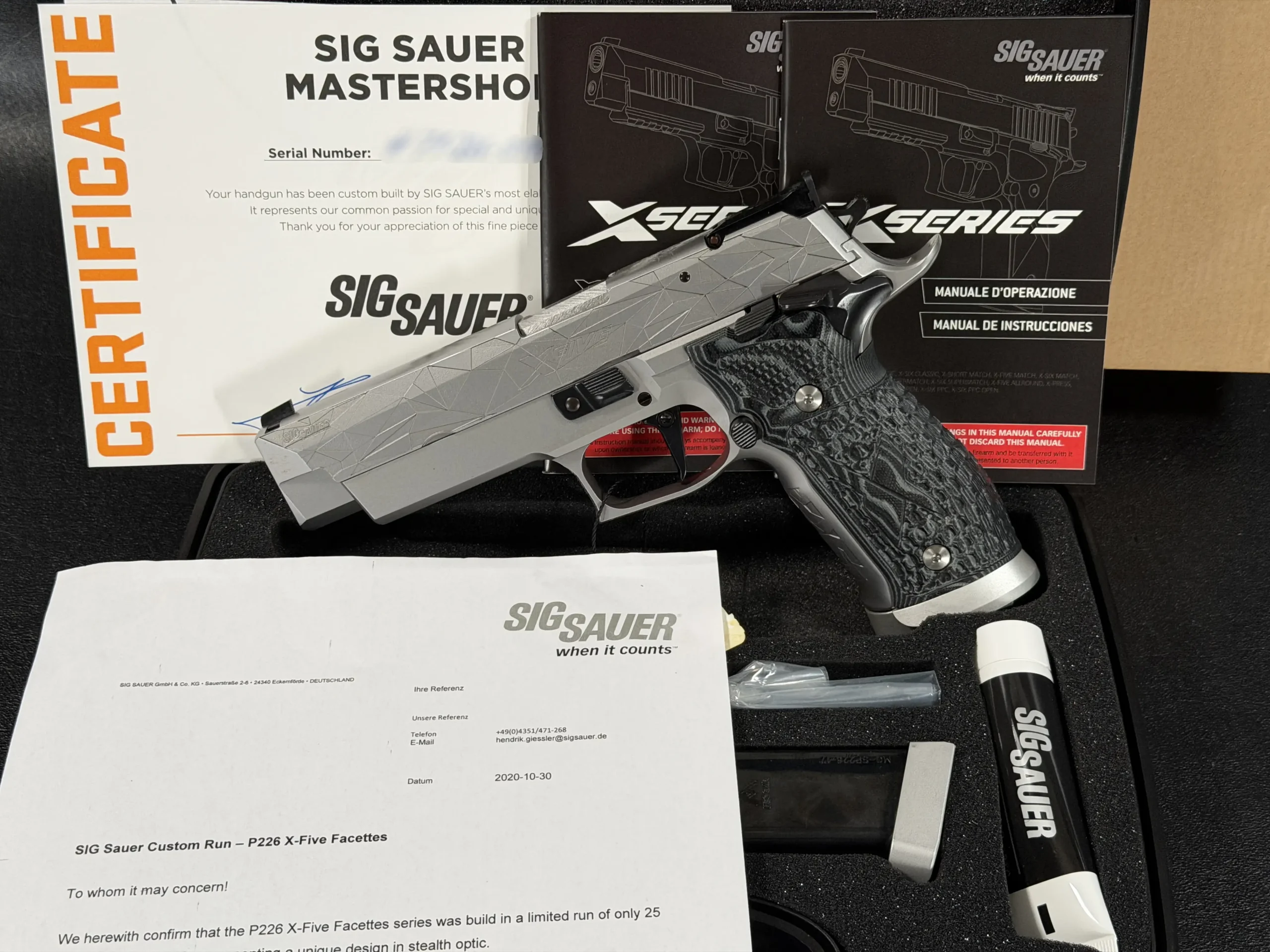 Prototype SIG Sauer P226 X Five Facet
