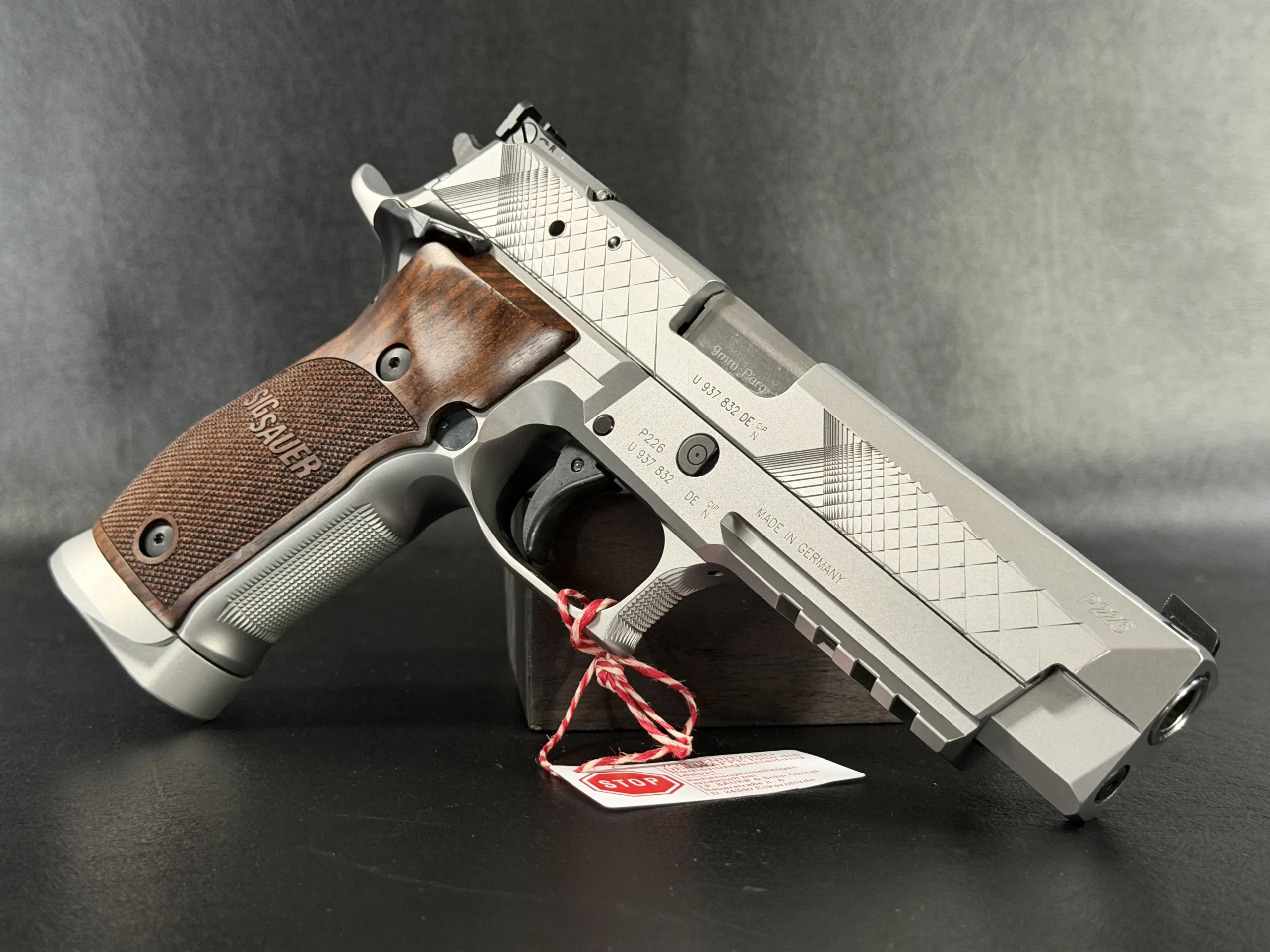 SIG P226 X Five Prototype Walnut Grips