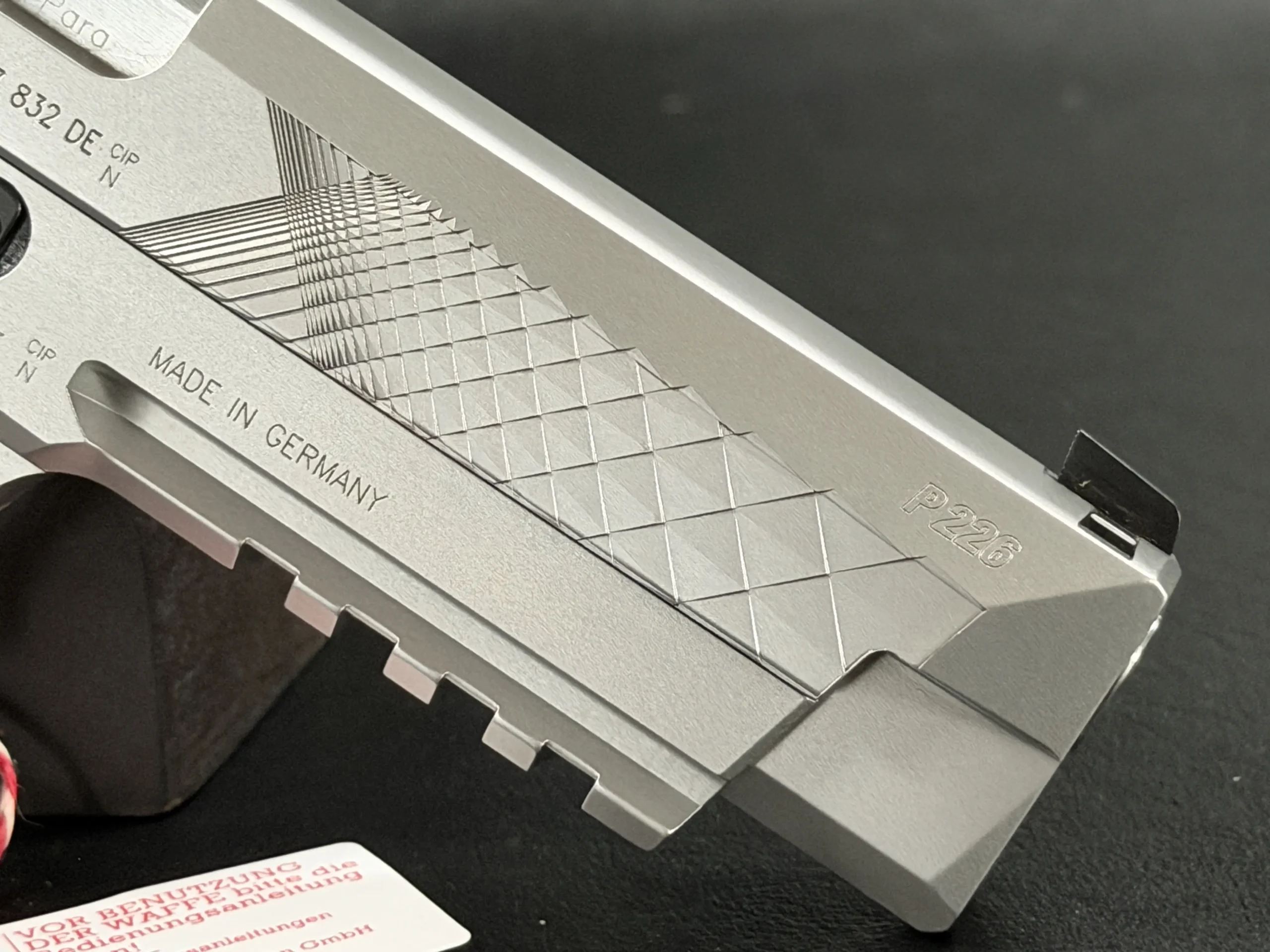 SIG Sauer Mastershop P226 X Five Close Up Slide