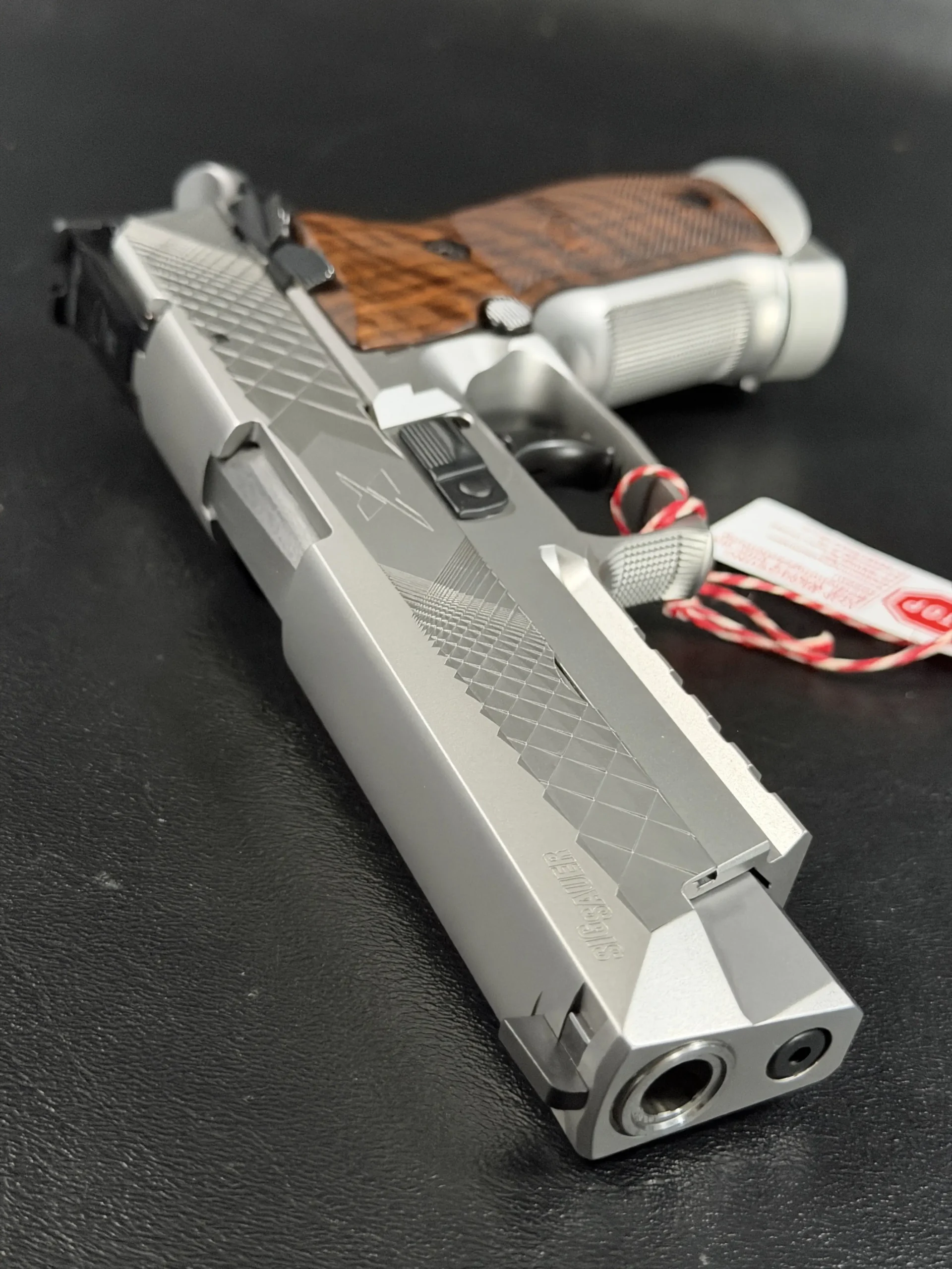 SIG Sauer Mastershop Prototype P226 X Five Finish Detail