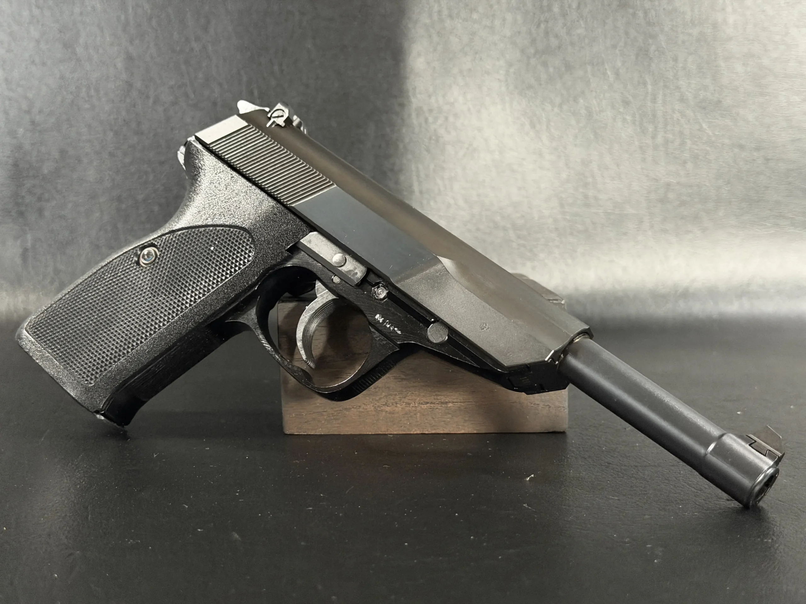 Walther P5 Grip Texture Close Up