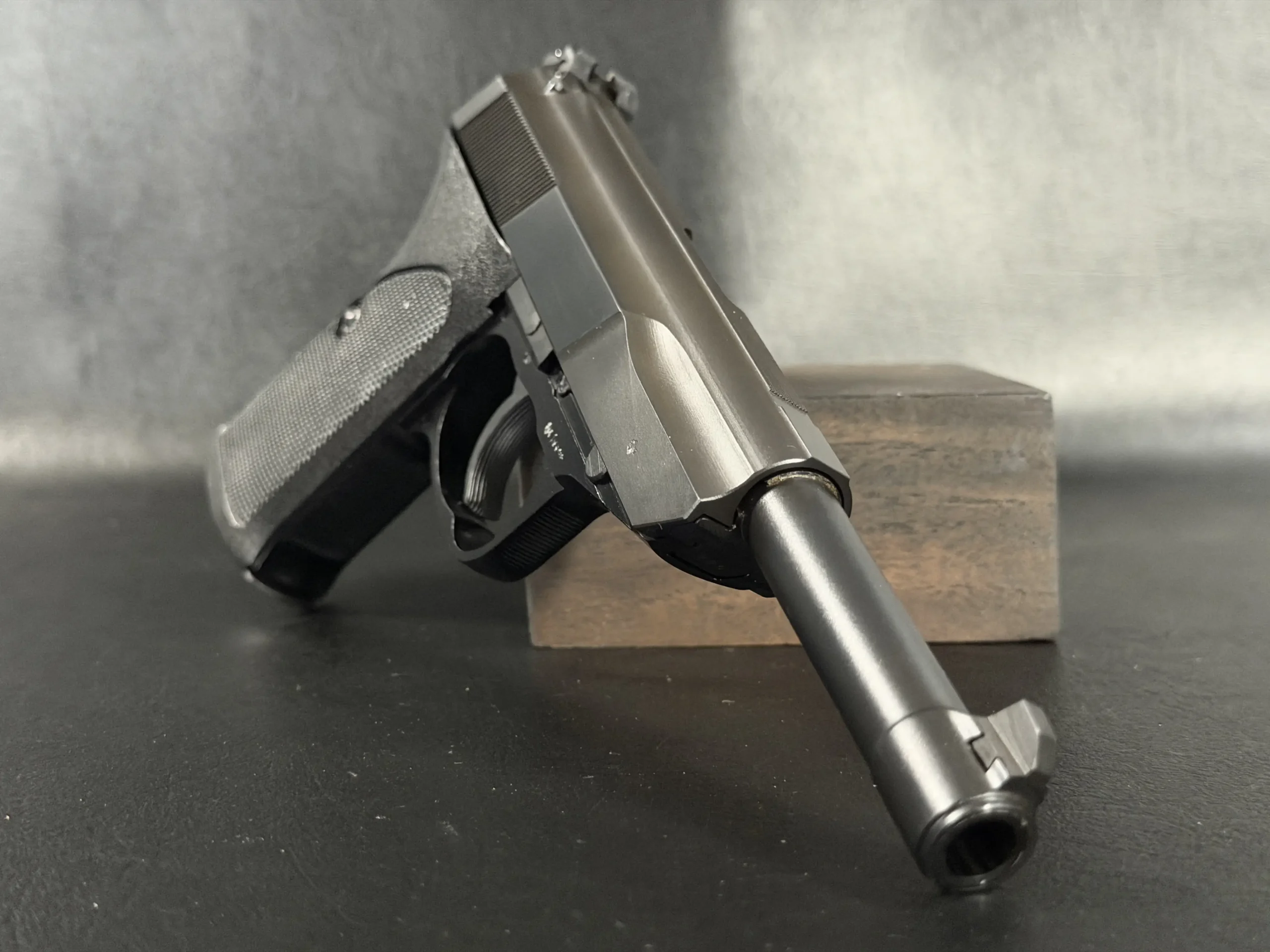 Walther P5 Muzzle and Front Sight